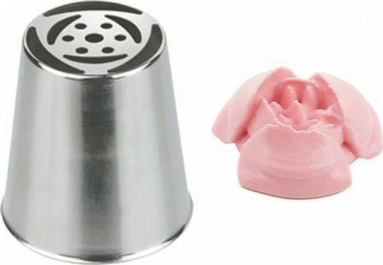 Kitchen Craft Russian Flower Nozzle for Pastry Bags Metallic 25.00739