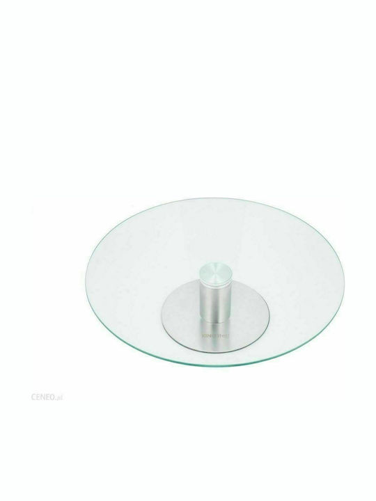KING Hoff Cake Stand Transparent 30x30cm