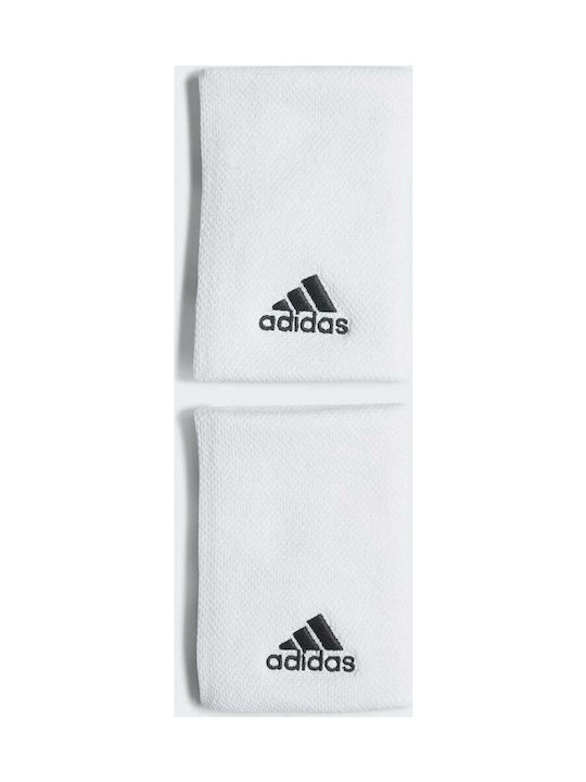 adidas Tennis Athletic Wristbands White