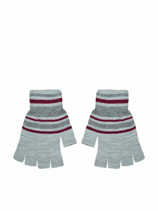 Stamion Kids Gloves Fingerless Gray