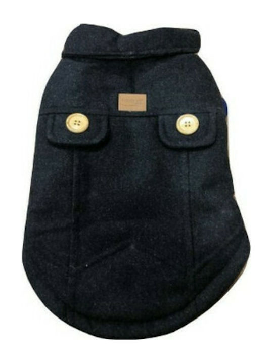 Vitakraft Hundemantel Schwarz mit Rückenlänge 35 cm.