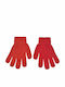 Kids Gloves Knitted Red Magic