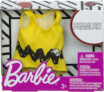 Barbie Barbie Fashions Peanuts Yellow Tank για 3+ Ετών