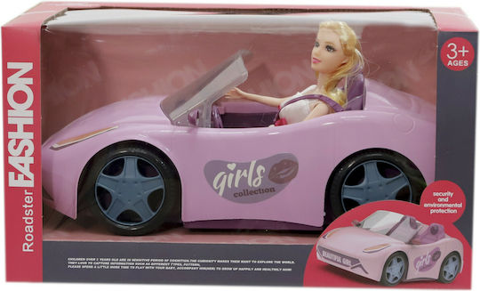 Doll with Convertible Car Doll Vehicle for 3++ Years