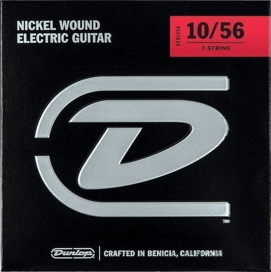 Dunlop Set of Nickel Wound Strings for Electric Guitar Performance+ 10 - 56"