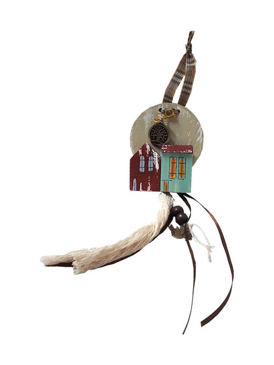 Kapadakis Wood Art Χειροποίητο Κρεμαστό Γούρι Σ...