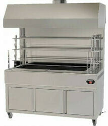 Biokan LGHG9 Spit Grill Coal with Dimensions 111x180x200cm