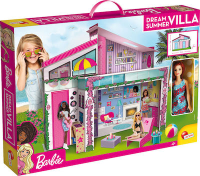 Lisciani Giochi Barbie Dream Summer Villa Dollhouse with Furniture