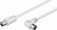 FT Electronics Καλώδιο Κεραίας Coax male - Coax female Λευκό 1.5m (FTT16-210)