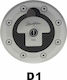 Autoline Adhesive Protective Aluminum for Car Gas Cap 11240-D1