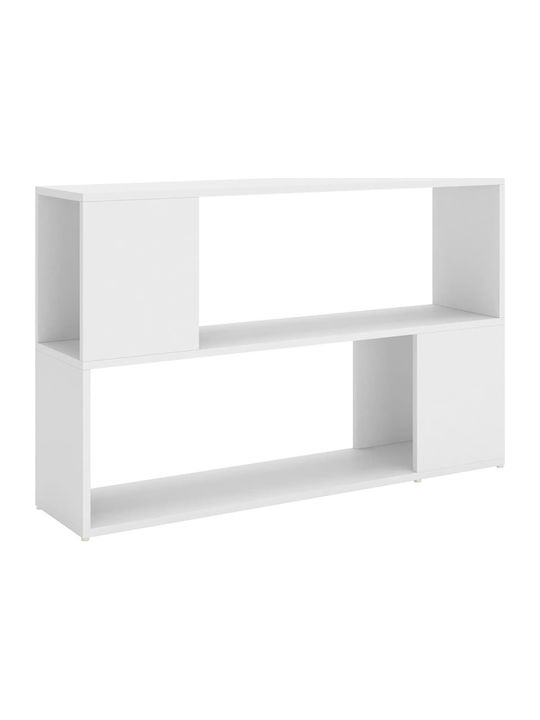 Bookcase White 100x24x63cm