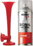 Κόρνα με Φιάλη Αέρα Μεταλλική Signal Horn 450ml
