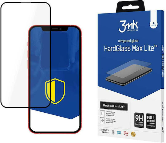3MK HardGlass Max Lite Full Face Tempered Glass (Galaxy M31)