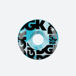 DGK Formula Swirl Wheels Skateboard 53mm