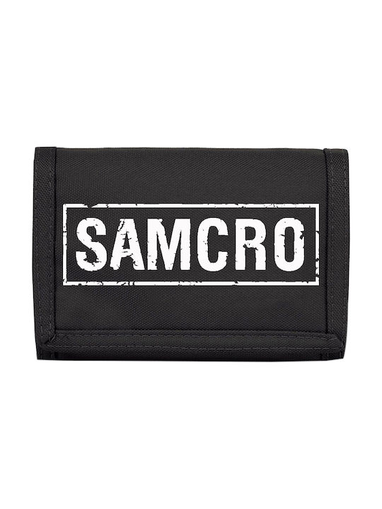 Samcro Herrengeldbörse Schwarz