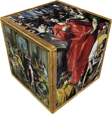 V-Cube Art Emotions El Greco - 2 Flat Cub de Viteză 2x2 pentru 6+ Ani A2-ELG 1buc