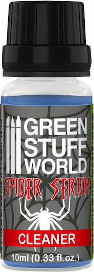 Green Stuff World Spider Serum Cleaner Model Making Paints in Transparent Colour 10ml