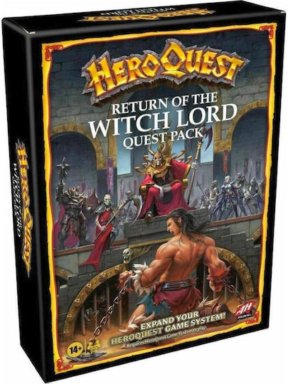 Game Expansion HeroQuest: Return of The Witch Lord Quest Pack 14+ Years Old (EN) Hasbro