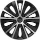 Versaco Set Capace De Roți Auto Rapide Compatibilitate Opel 4 Bucăți 14 Argintii/Negre