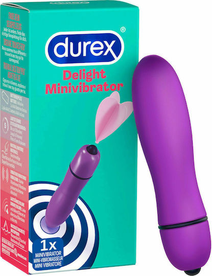 Durex Delight Mini Vibrator 9cm Purple