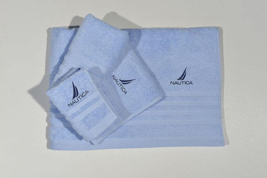 Nautica Σετ 3τμχ Σιέλ Βάρους 550gr/m² Nautica Σετ 3τμχ Σιέλ Βάρους 550gr/m²