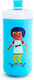 Munchkin Twisty Cup Baby Sippy Cup Plastic Blue...