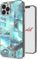 Ghostek Stylish Scarlet Blue Waves (iPhone 12 / 12 Pro)