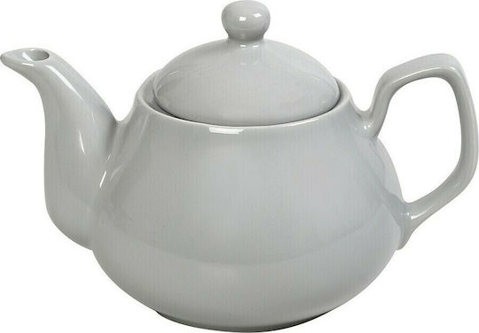 Espiel Essentials Teapot Ceramic Light Grey 850ml