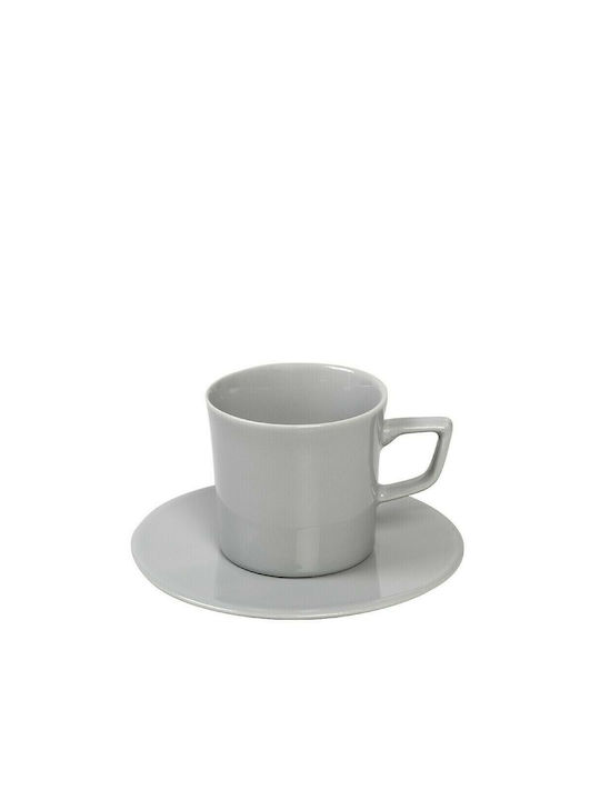 Espiel Essentials Ceramic Espresso Cup Set 100ml Gray