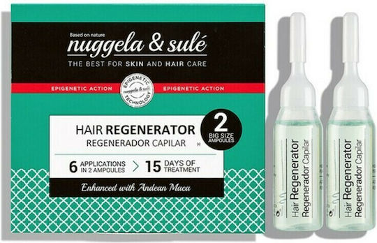Nuggela & Sule Hair Regenerator Ampoules Haar Ampullen Aufbau 2x10ml