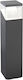 SoleLuce Outdoor Floor Lamp Small Post IP54 Black