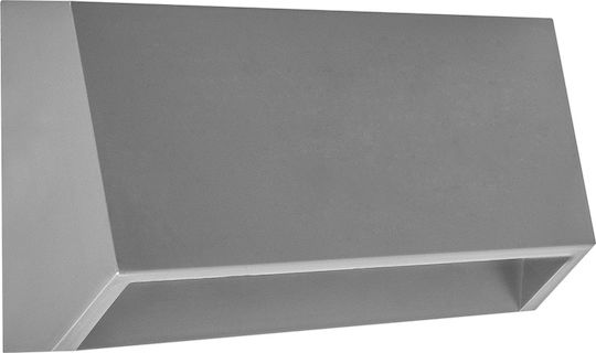Lineme Wall-Mounted Outdoor Ceiling Light LED 3W with Warm White Light 16x3.3x7εκ.