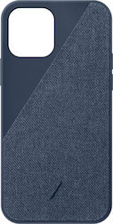 Native Union Clic Canvas Back Cover Υφασμάτινο Indigo (iPhone 12 mini)