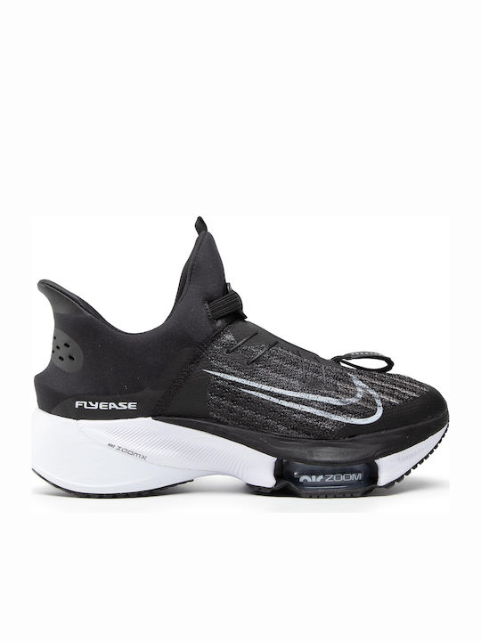 Nike Air Zoom Tempo Next% FlyEase Ανδρικά Αθλητικά Παπούτσια Running Μαύρα