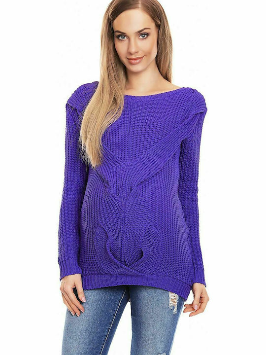 PeeKaBoo 40029 Maternity Sweater Violet