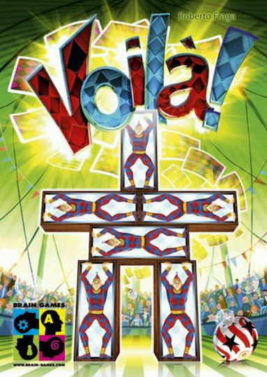 Board Game Voila for 2-6 Players 6+ Years Old (EN) Brain Games