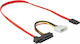 DeLock SAS - 7-Pin SATA III Cable 50cm Κόκκινο (82219)