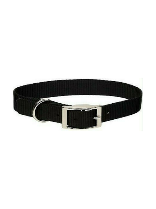 Croci Nylon Dog Collar in Black color 25mm x 65cm