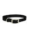 Croci Nylon Dog Collar in Black color 25mm x 65cm