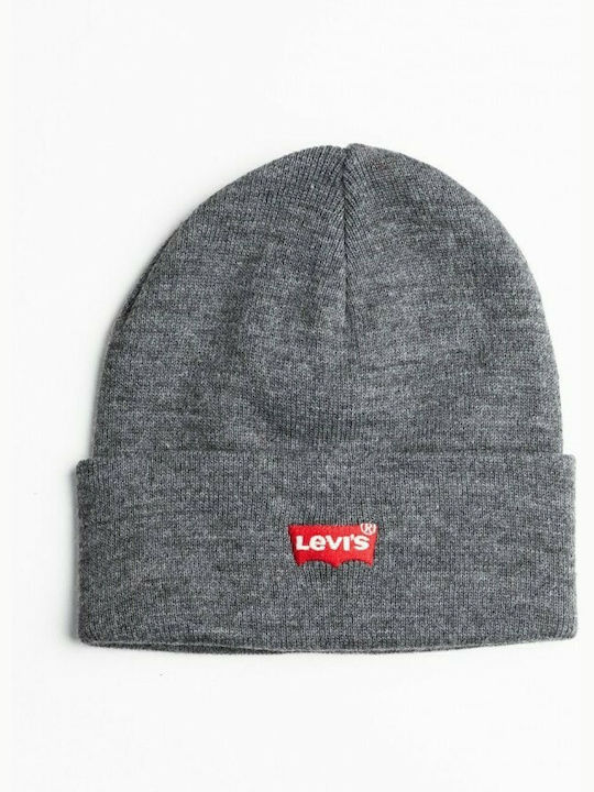 Batwing Beanie Männer Beanie Gestrickt in Gray Farbe