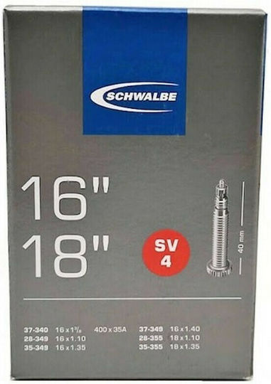 Schwalbe Cameră de Bicicletă 16 - 18 SV 4 - 16 - 18 SV 4