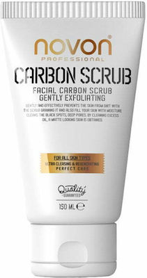 Novon Professional Carbon Scrub für das Gesicht 150ml