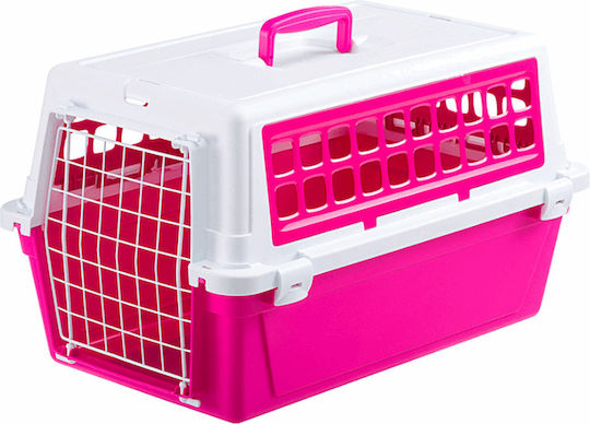 Ferplast Atlas Trendy 10 V. 1 Pink Dog Transport Cage 48x32.5x20cm