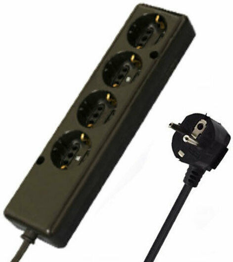 CHaralampidis Power Strip 4 Positions with Cable 1.5m