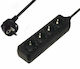 CHaralampidis Power Strip 4 Positions with Cable 1.5m