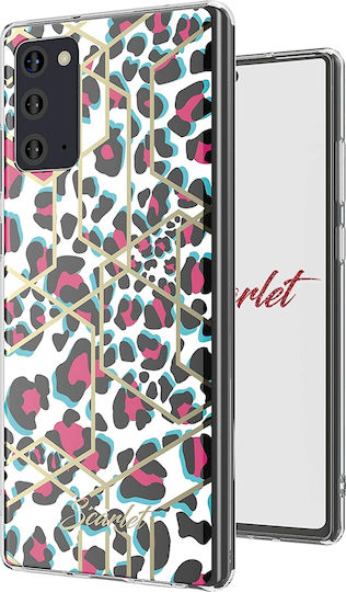 Ghostek Stylish Scarlet Back Cover Σιλικόνης Pink Leopard (Galaxy Note 20)