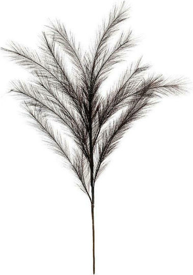 Τεχνητό Διακοσμητικό Κλαδί Φτέρη Μαύρο 65cm Zen Collection