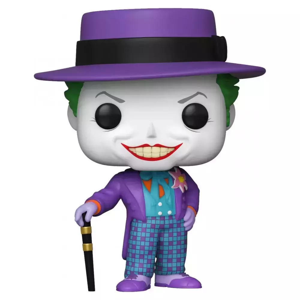 Funko Pop! DC Heroes: Batman 1989 - The Joker* (with Hat-Batman 1989 Movie) #337 Vinyl Figure