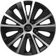 Versaco Set Capace De Roți Auto Rapide Compatibilitate Hyundai 4 Bucăți 14 Negru/Argintiu