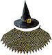 Carnival Cape Black for Halloween